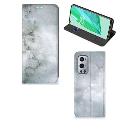 Bookcase OnePlus 9 Pro Painting Grey Bookcase OnePlus 9 Pro Painting Grey