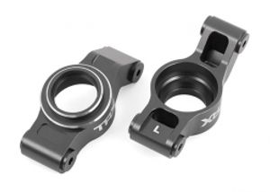 Traxxas - Carriers, stub axle (gray-anodized 6061-T6 aluminum) (left & right) (TRX-7852-GRAY)