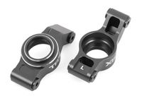 Traxxas - Carriers, stub axle (gray-anodized 6061-T6 aluminum) (left & right) (TRX-7852-GRAY)