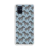 Zebra: Galaxy A51 4G Transparant Hoesje