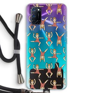 Gymboys: Oppo A52 Transparant Hoesje met koord