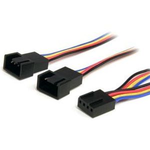 StarTech.com 30cm 4-pins Splitterkabel Y-adapter voor Ventilatorvoeding F/M