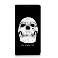 Mobiel BookCase Samsung Galaxy S24 Skull Eyes