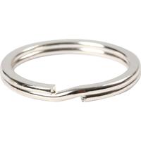 Creativ Company Sleutelring, d 28 mm, verzilverd, 4 stuk/ 1 doos Creativ Company Sleutelring, d 28 mm, verzilverd, 4 stuk/ 1 doos