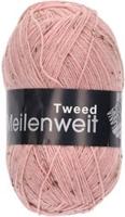 Lana Grossa Meilenweit 100 Tweed 149 Roze