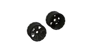 Arrma - 1/5-1/6 F/R Monster Truck 4.9 Pre-Mounted Tires, 24mm Hex (2) (ARA510122)