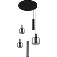 Hanglamp Metaro 5 lichts rond Hanglamp Metaro 5 lichts rond