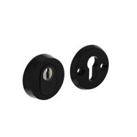 Intersteel VeiligheidsrozetSalus rond kerntrekbeveiliging aluminium zwart - 0023.375002 - thumbnail