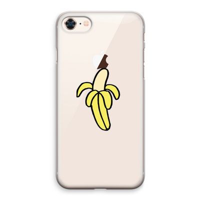 Banana: iPhone 8 Transparant Hoesje