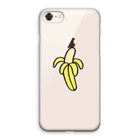 Banana: iPhone 8 Transparant Hoesje Banana: iPhone 8 Transparant Hoesje