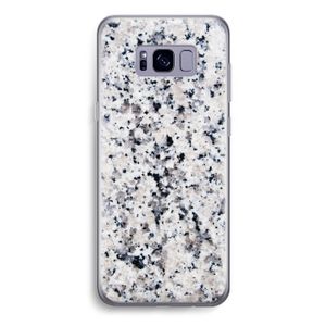 Gespikkelde marmer: Samsung Galaxy S8 Transparant Hoesje