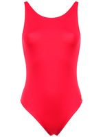 Brigitte backless swimsuit - Rouge - thumbnail