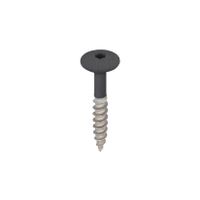 Torx schroef RVS 32 mm 100st Zwartgrijs - Keralit (2890)
