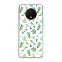 Ananas bladeren: OnePlus 7T Transparant Hoesje