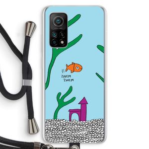 Aquarium: Xiaomi Mi 10T 5G Transparant Hoesje met koord