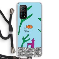 Aquarium: Xiaomi Mi 10T 5G Transparant Hoesje met koord