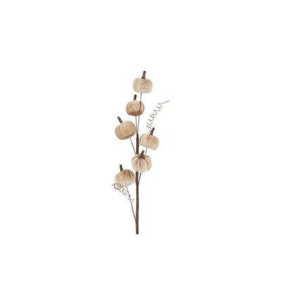 Kunsttak Pumpkin taupe 10x4x50cm
