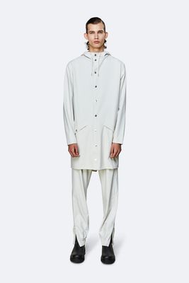 Rains Heren Long Jacket - Off White Rains Heren Long Jacket - Off White