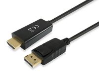 Equip 119391 video kabel adapter 3 m DisplayPort HDMI Zwart