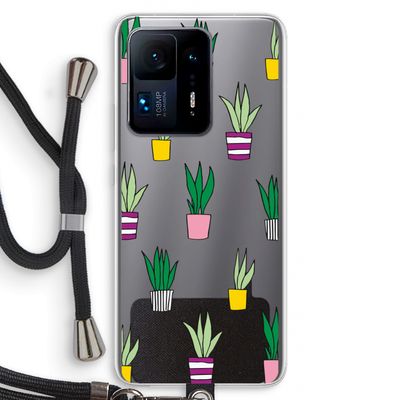 Sanseveria: Xiaomi Mi Mix 4 Transparant Hoesje met koord