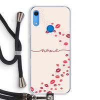 Kusjes: Huawei Y6s Transparant Hoesje met koord