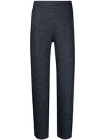 Emporio Armani pantalon ample à carreaux - Bleu