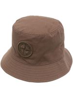 Stone Island bob à logo brodé - Vert