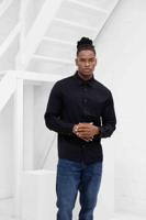Off The Pitch Cabinet Smart Shirt Heren Zwart - Maat M - Kleur: Zwart | Soccerfanshop