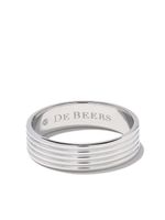 De Beers Jewellers bague Platinum Fused Lines - Argent - thumbnail