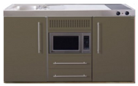 MPM 150 Bruin met koelkast en magnetron RAI-955 - thumbnail
