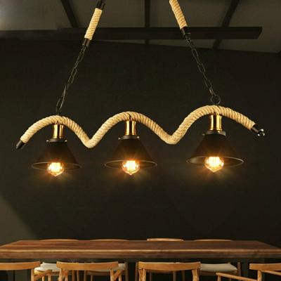 3 hoofden Vintage industriële stijl restaurant bar kroonluchter krachtbron: warm licht LED5W