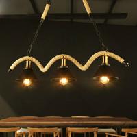3 hoofden Vintage industriële stijl restaurant bar kroonluchter krachtbron: warm licht LED5W