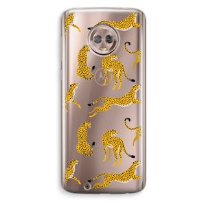 Luipaard: Motorola Moto G6 Transparant Hoesje