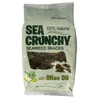 Nori zeewier snack met olijf olie 10 Gram
