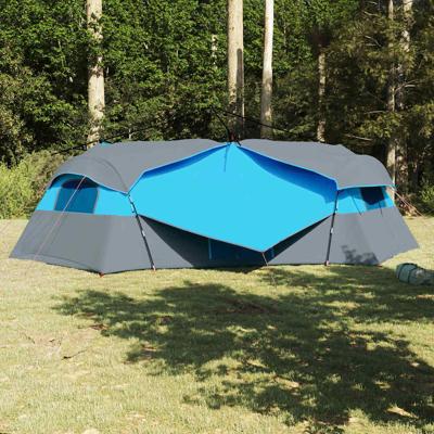 Tent met dak Anders met luchtopening Blauw en Zwart 520 x 520 x 190 cm