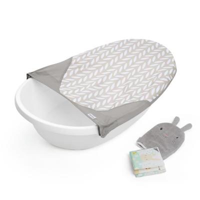 INGENUITY - Sylvi Babybadje - Verstelbare hangmat voor baby's tot 6 maanden, inclusief washandje en babybadboekje 24M+