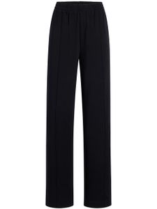 Another Tomorrow pantalon de jogging Luxe à coutures apparentes - Noir