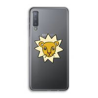 Kleine leeuw: Samsung Galaxy A7 (2018) Transparant Hoesje