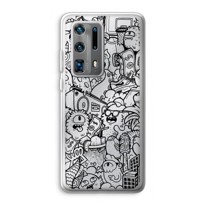 Vexx Black City : Huawei P40 Pro Plus Transparant Hoesje