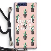 Cactus quote: Honor 9 Transparant Hoesje met koord