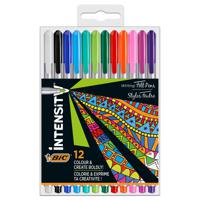 BIC Intensity Fineliners Pastel, 12st. - thumbnail