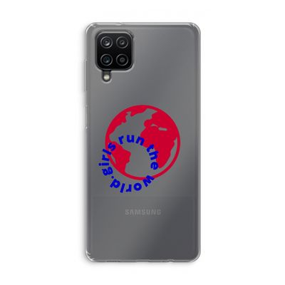 Run The World: Samsung Galaxy A12 Transparant Hoesje