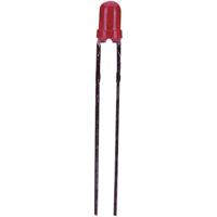 Vossloh Schwabe LD 30 3MM ROT Bedrade LED Rood Rond 3 mm 3 mcd 45 ° 20 mA 2.25 V