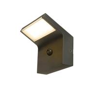 SLV Design wandlampOrdi 2 zwart met sensor - 1008723