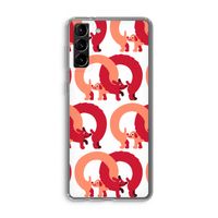 Dogs: Samsung Galaxy S21 Plus Transparant Hoesje