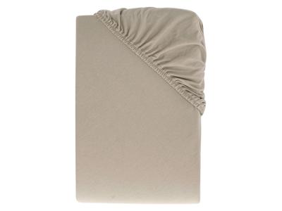 LIVARNO Jersey hoeslaken 180-200 x 200 cm (Bruin)