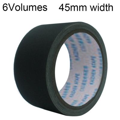 6 volumes duurzaam sterke zelfklevende waterdichte tapijt doek Base Tape Multi-Purpose grootte: 45 mm * 10 m (zwart)