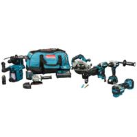 Makita DLX7031TX1 Accu combiset 7-delig 18V 5.0Ah in tas Makita DLX7031TX1 Accu combiset 7-delig 18V 5.0Ah in tas