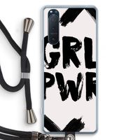 Girl Power #2: Sony Xperia 5 II Transparant Hoesje met koord