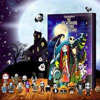 halloween adventskalender 2024 halloween horror film cijfers adventskalender halloween countdown kalender met 24 stks verrassing poppen nachtmerrie enge halloween pop verzamelfiguren cadeau Lightinthebox